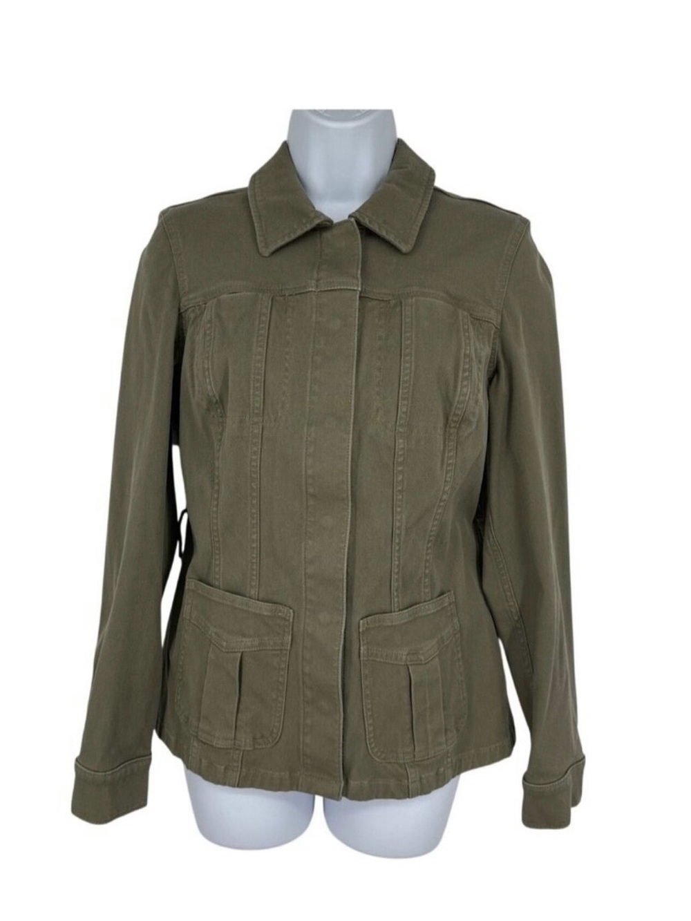 Spanx Tuscan Olive Utility Jacket